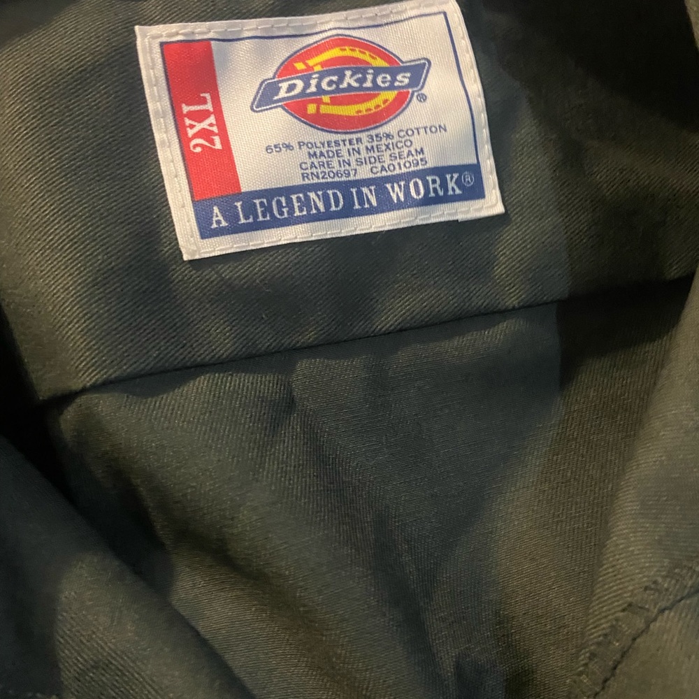 Mens work shirt Dickies   Olive  2XL  SS